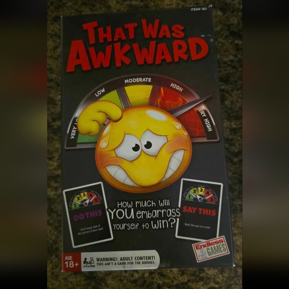 That Was Awkward Party Game